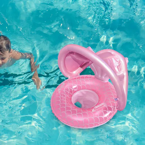 FLOTADOR SIRENA CON CARPA